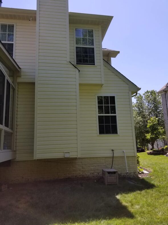 House Pressure washing After