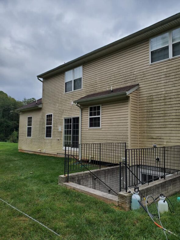 House Washing Before