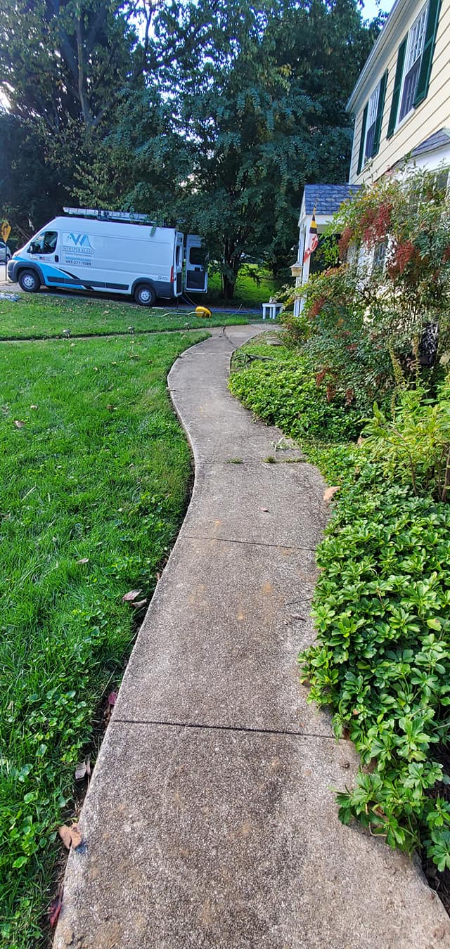 Whisper Kleen Sidewalk Before