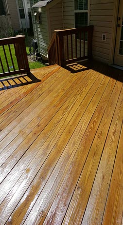 deck paint removal and restoration after